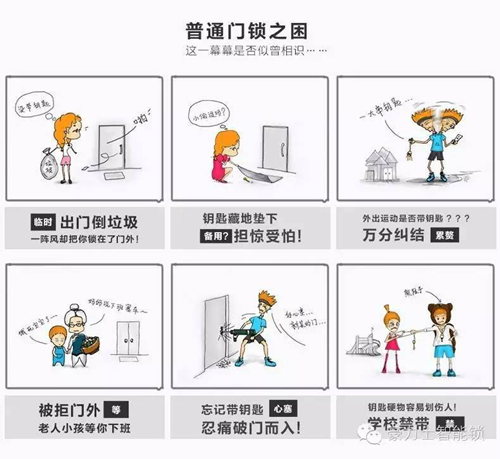 指纹锁 钥匙健忘症的终结者